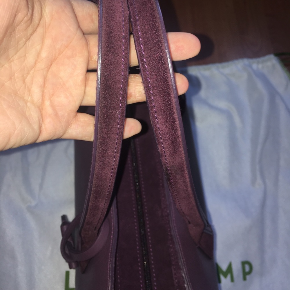 Longchamp “Made in France” medium Penelope Fantaisie in Burgundy - Picture 4 of 9